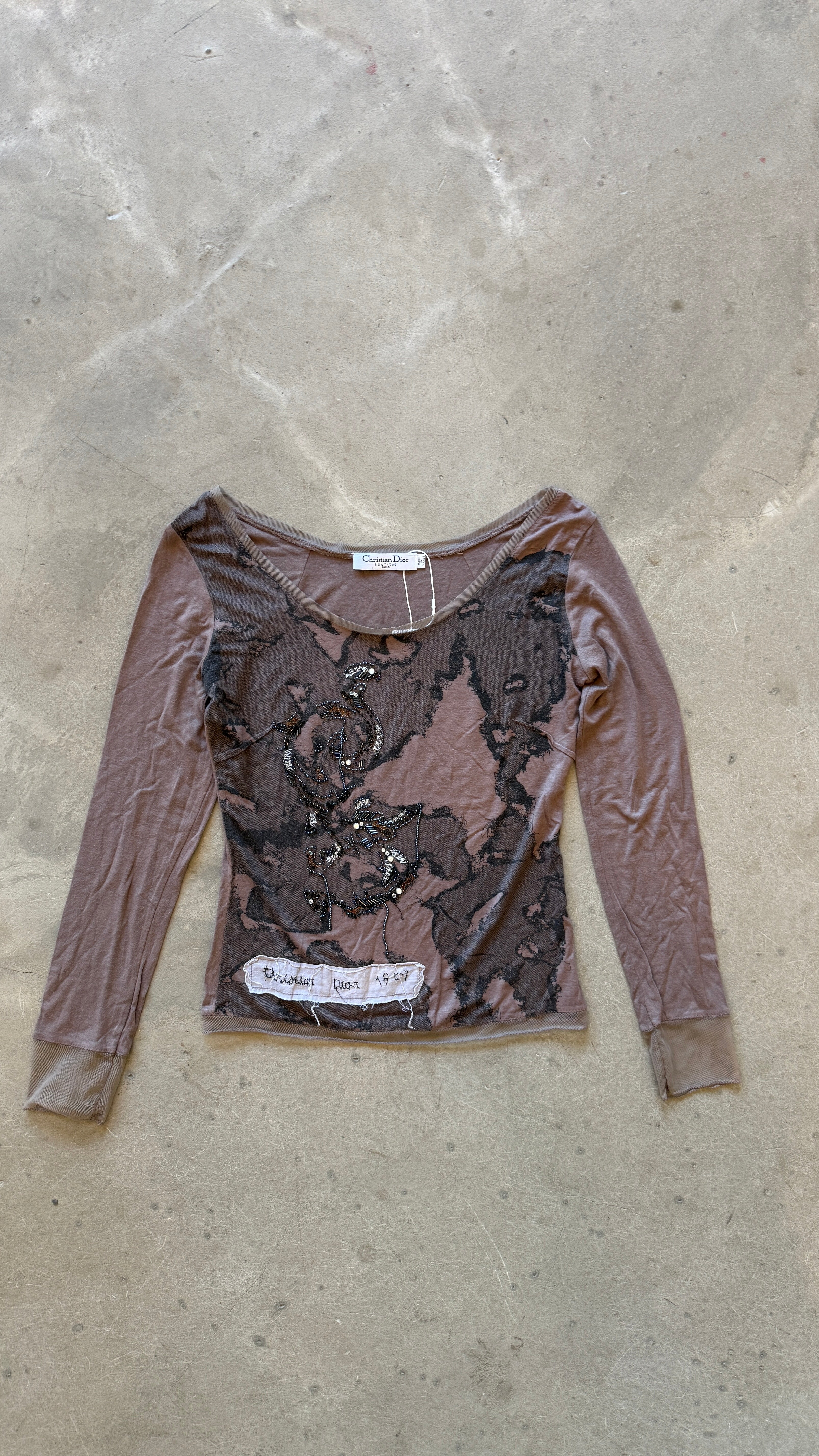 80’s Lace&Beads Top