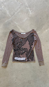 80’s Lace&Beads Top