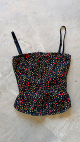 Floral Corset Top