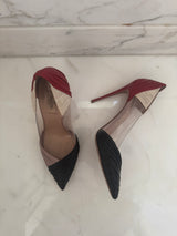 Color Block & PVC heels (40.5)
