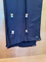 Cashmere Scarf with Embellishments