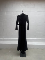 Dress with embellishing on front chest