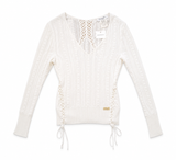 Corset Knit Sweater Top s/s 2004