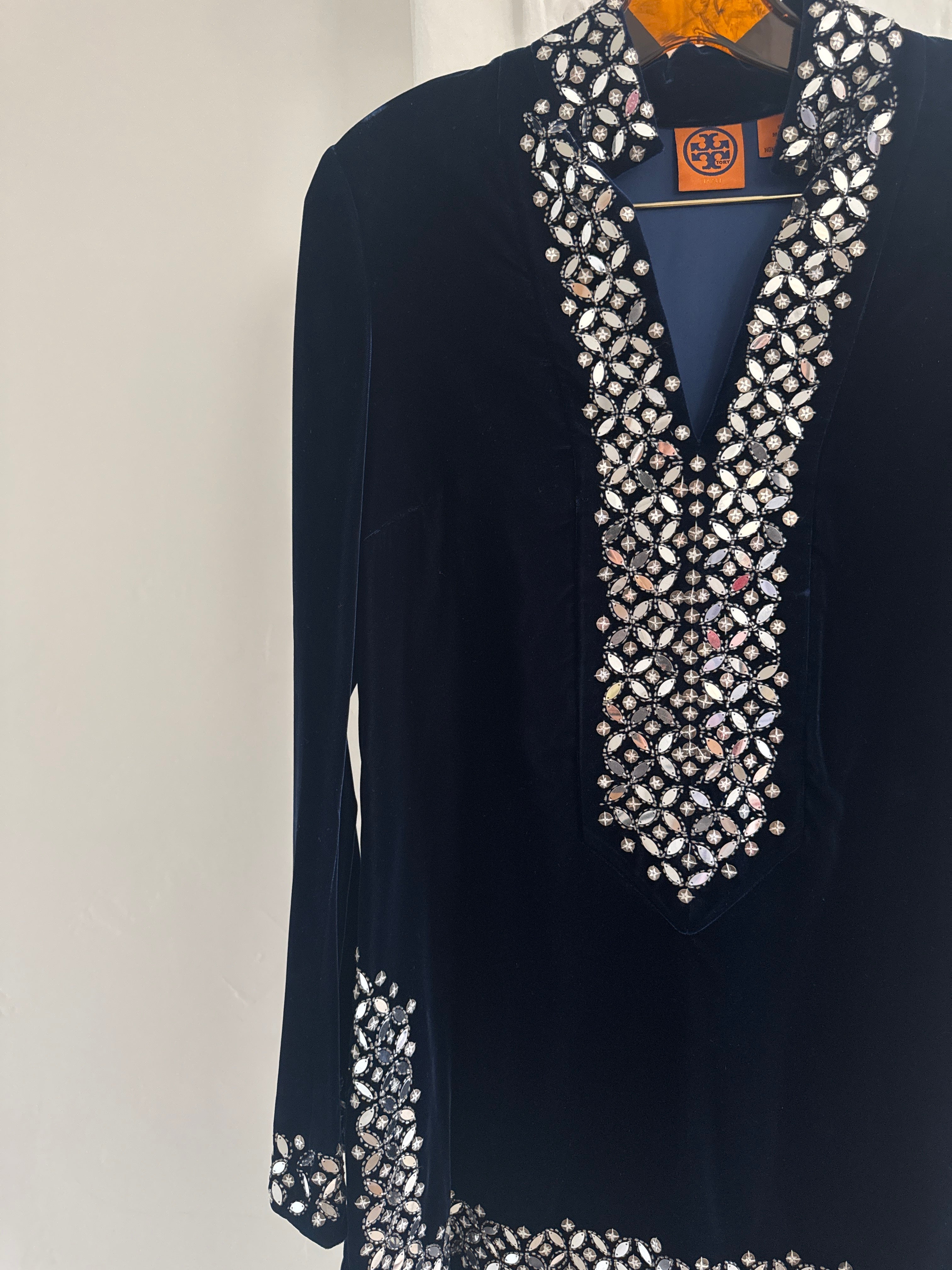 Two Piece Velvet Tunic and Pant