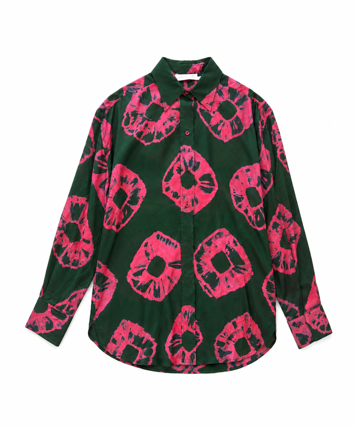Tie Dye Silk Shirt
