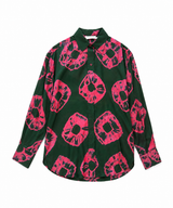 Tie Dye Silk Shirt