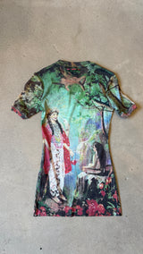 Rare Mesh Hindu Goddess Top