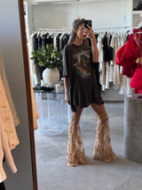 Embroidered Lace Pants