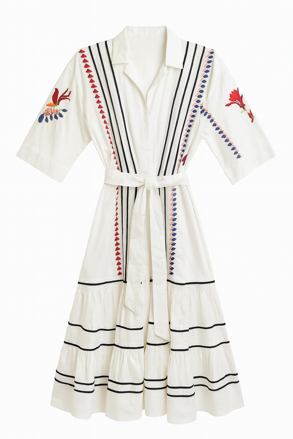 Embroidered Sun Dress