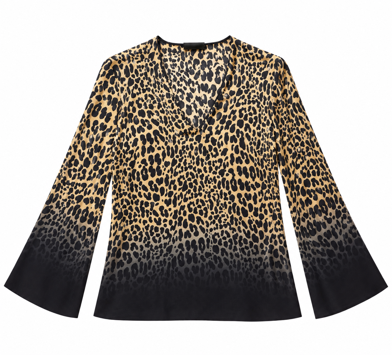 Cheetah Ombré Blouse
