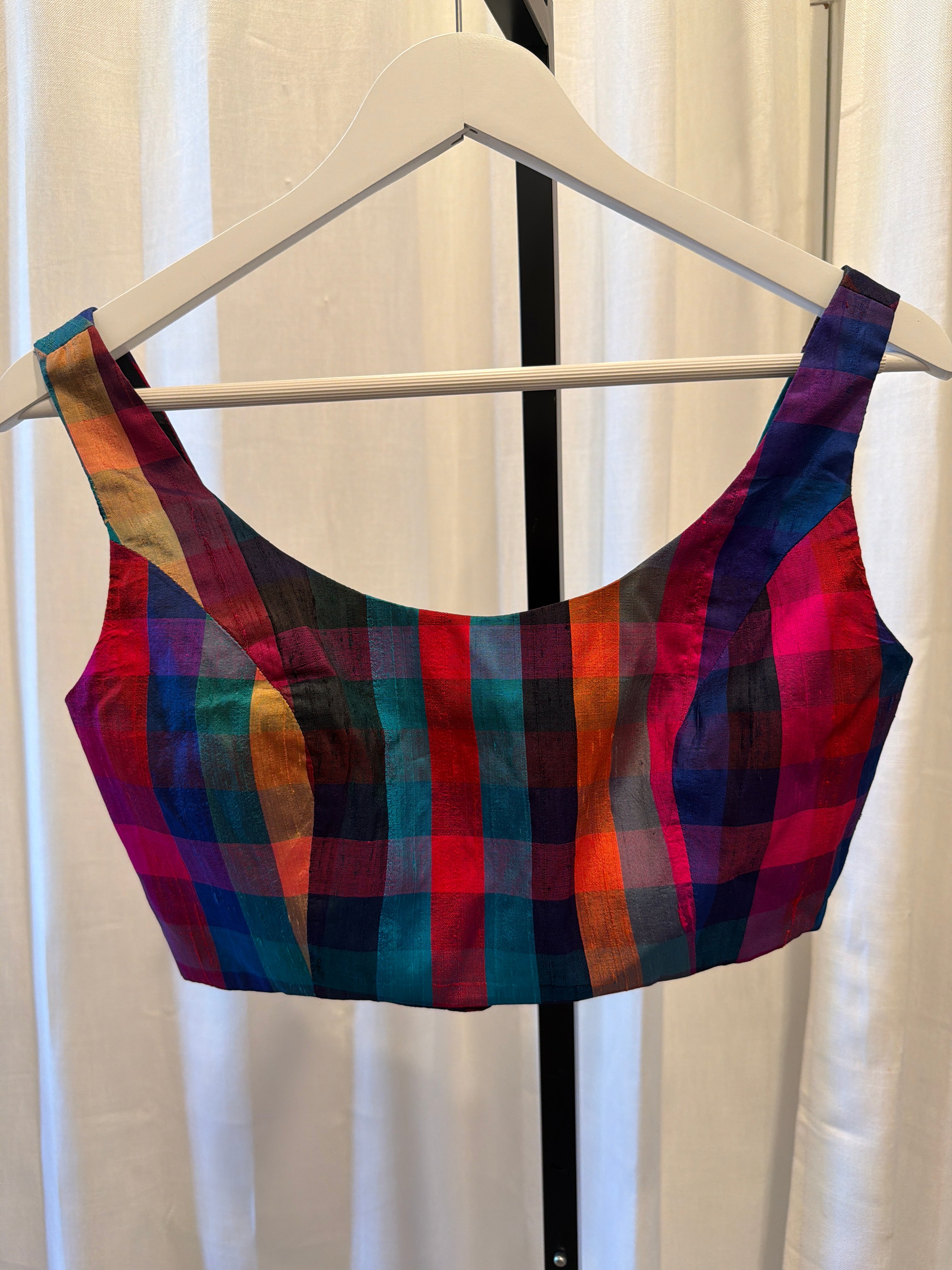 Plaid Crop Top