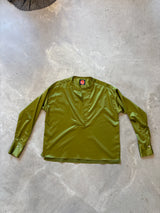 Green Silk Top