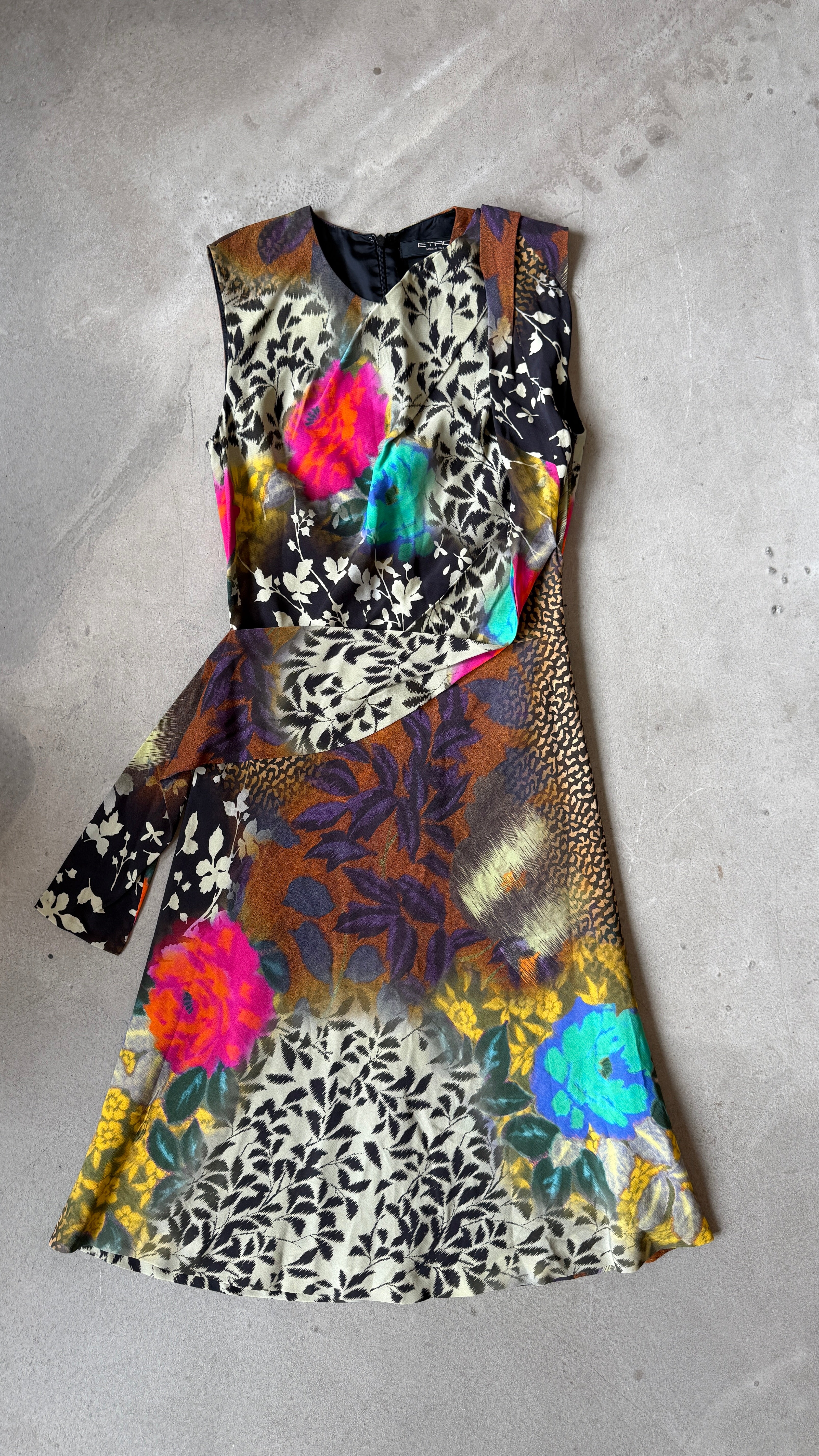 Eclectic Floral Dress