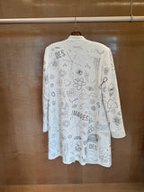 SS16 Crystal Embellished Coat
