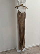 Beaded Mermaid Gown (xs)