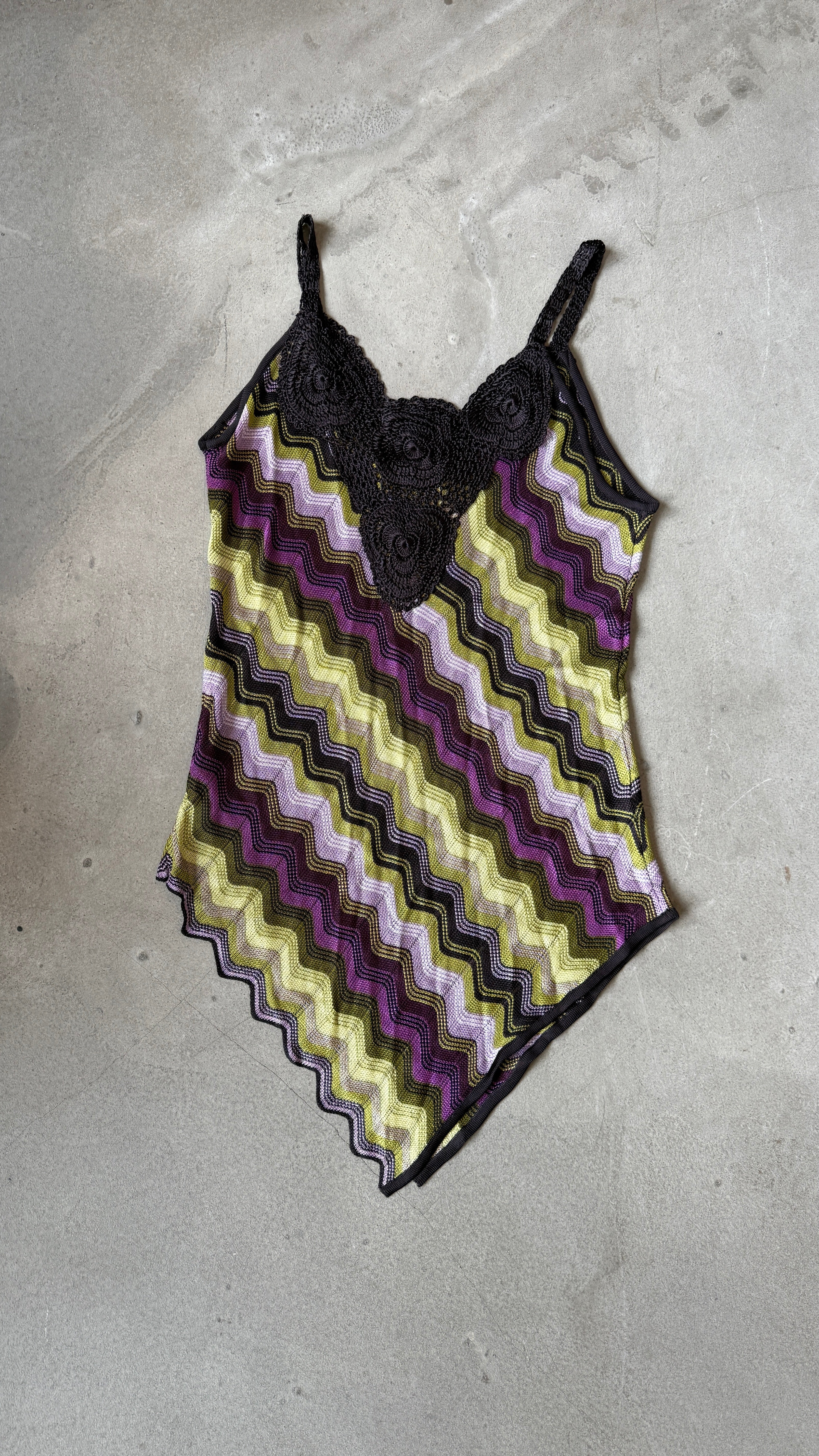 Crochet Zig Zag Top