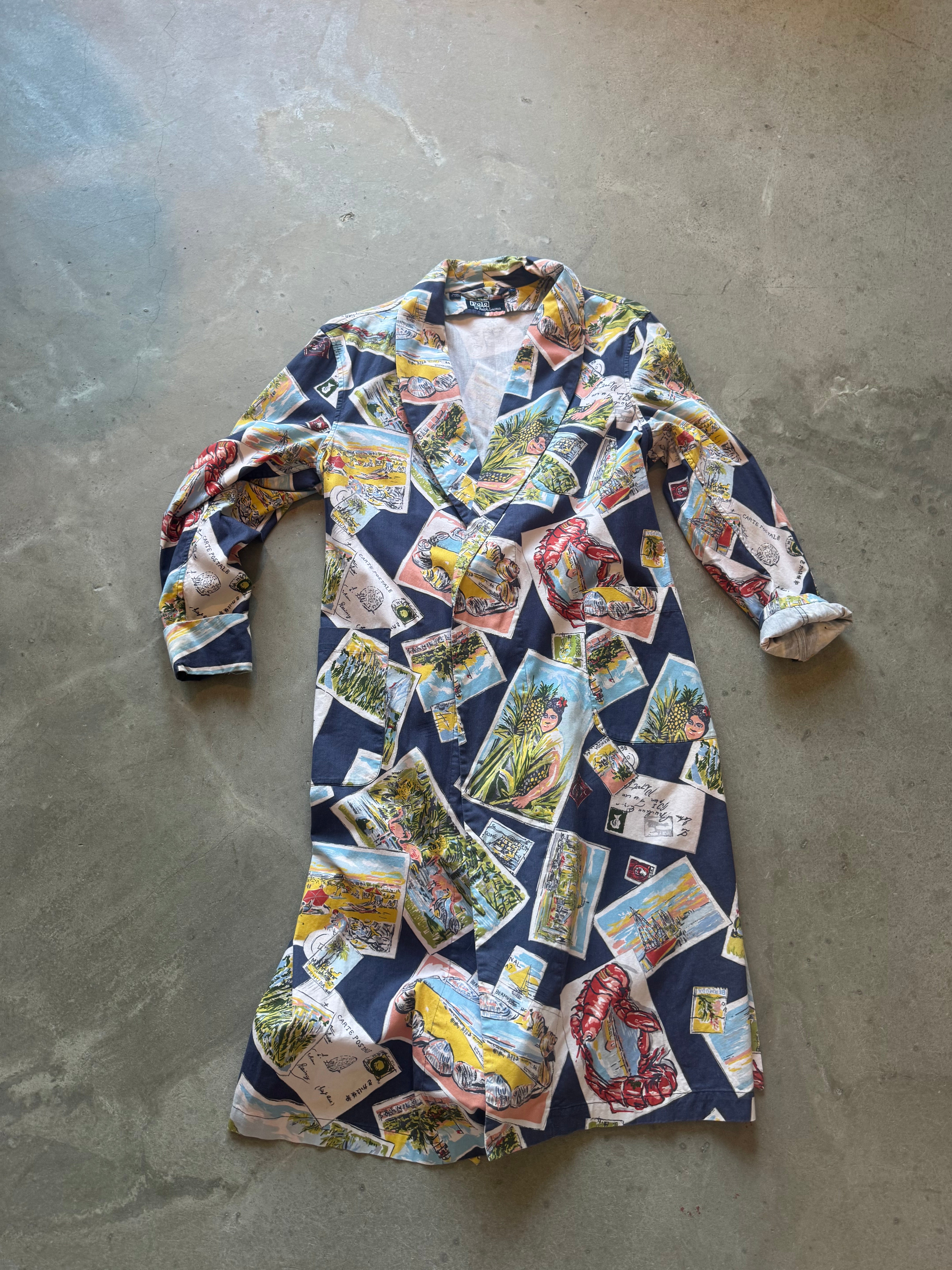 Post Card Wrap Jacket