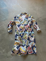 Post Card Wrap Jacket