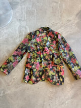 Comme Des Garçon Floral Coat