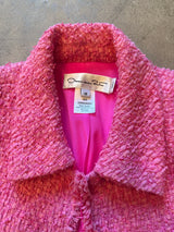 Pink Tweed Blazer
