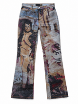 Renaissance Napoleon vintage Printed Jeans