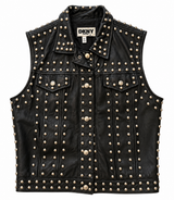 Vintage Studded Vest