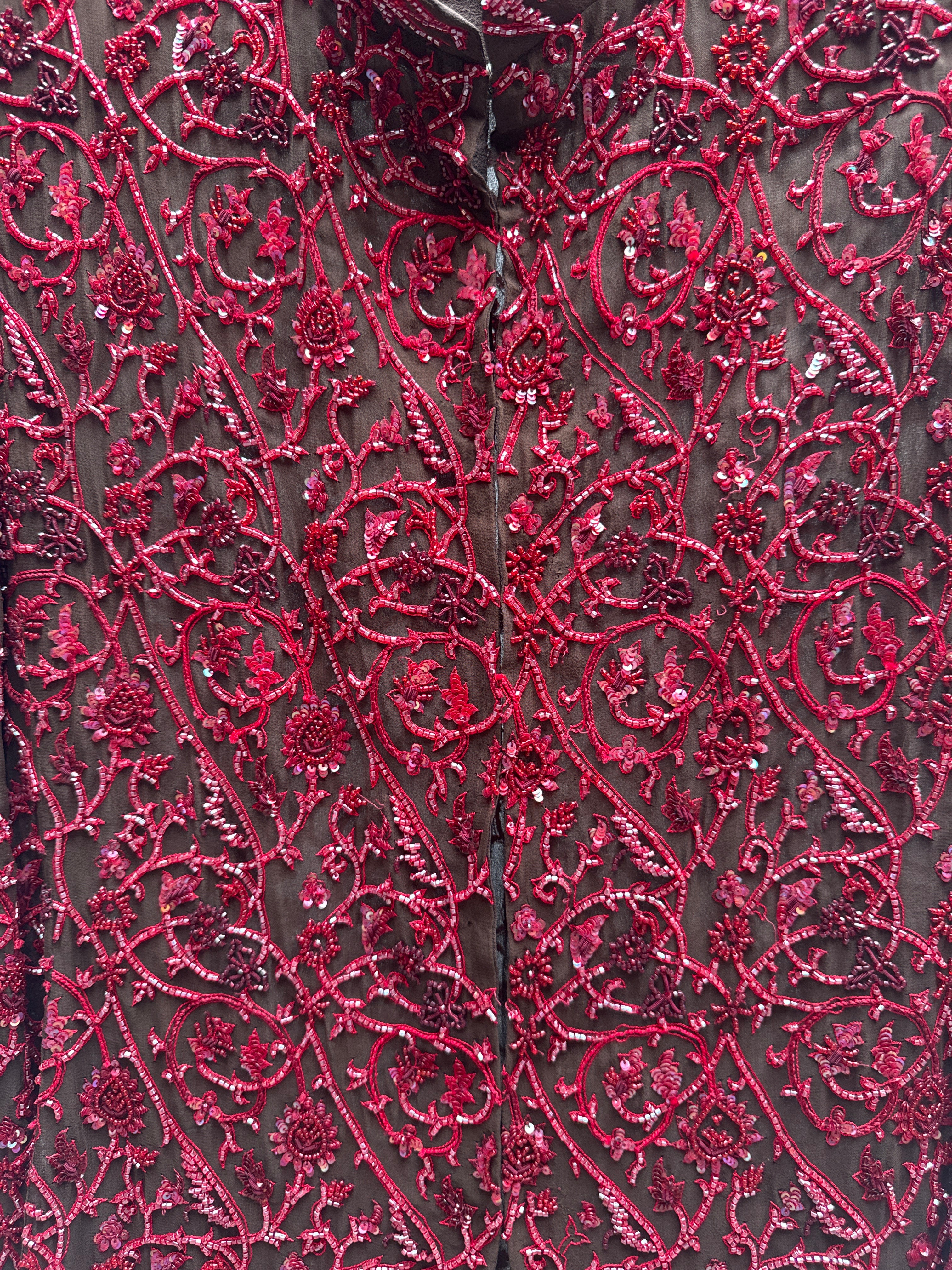 Red Beaded Jacket