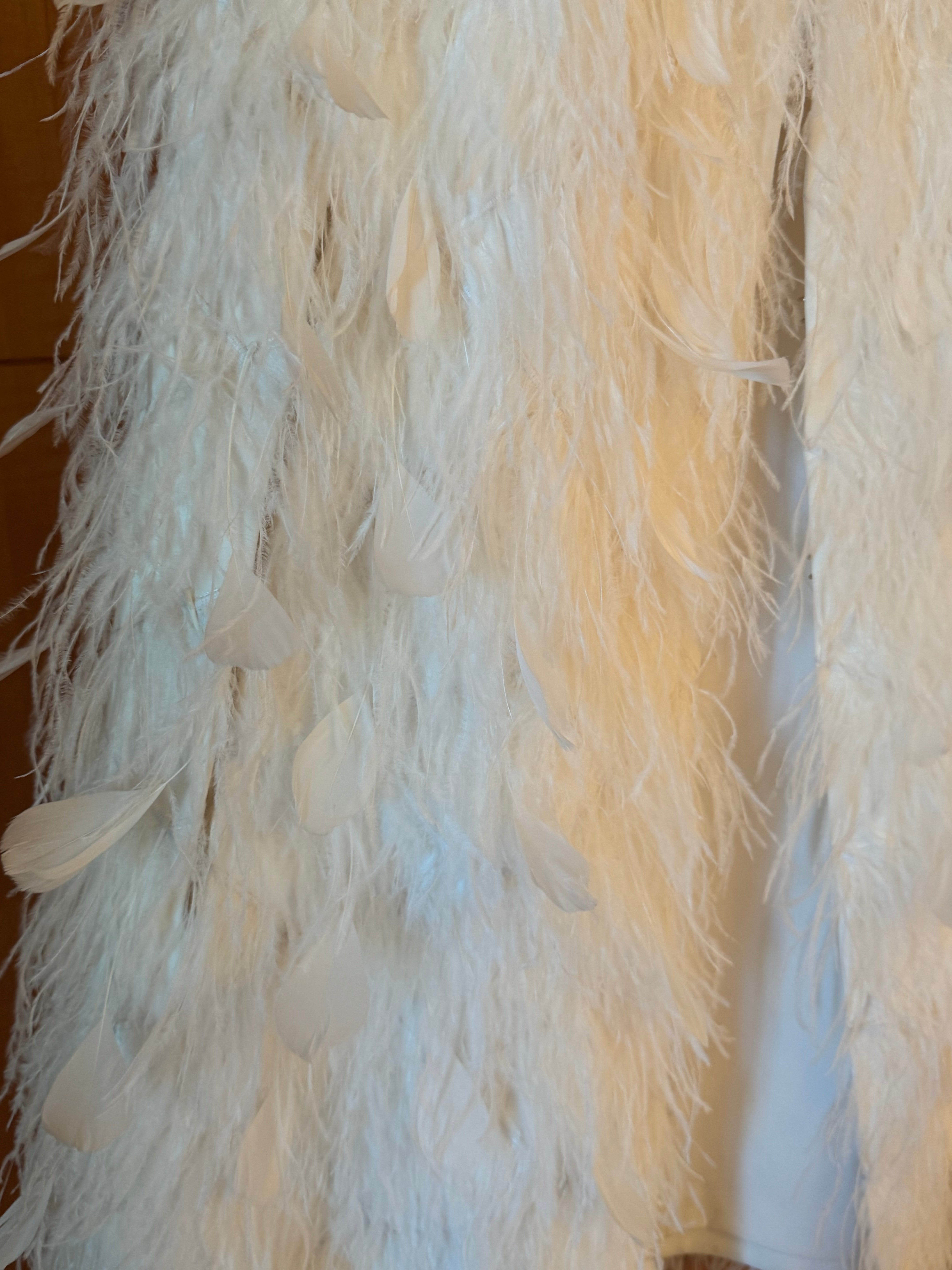 White Feather Cape