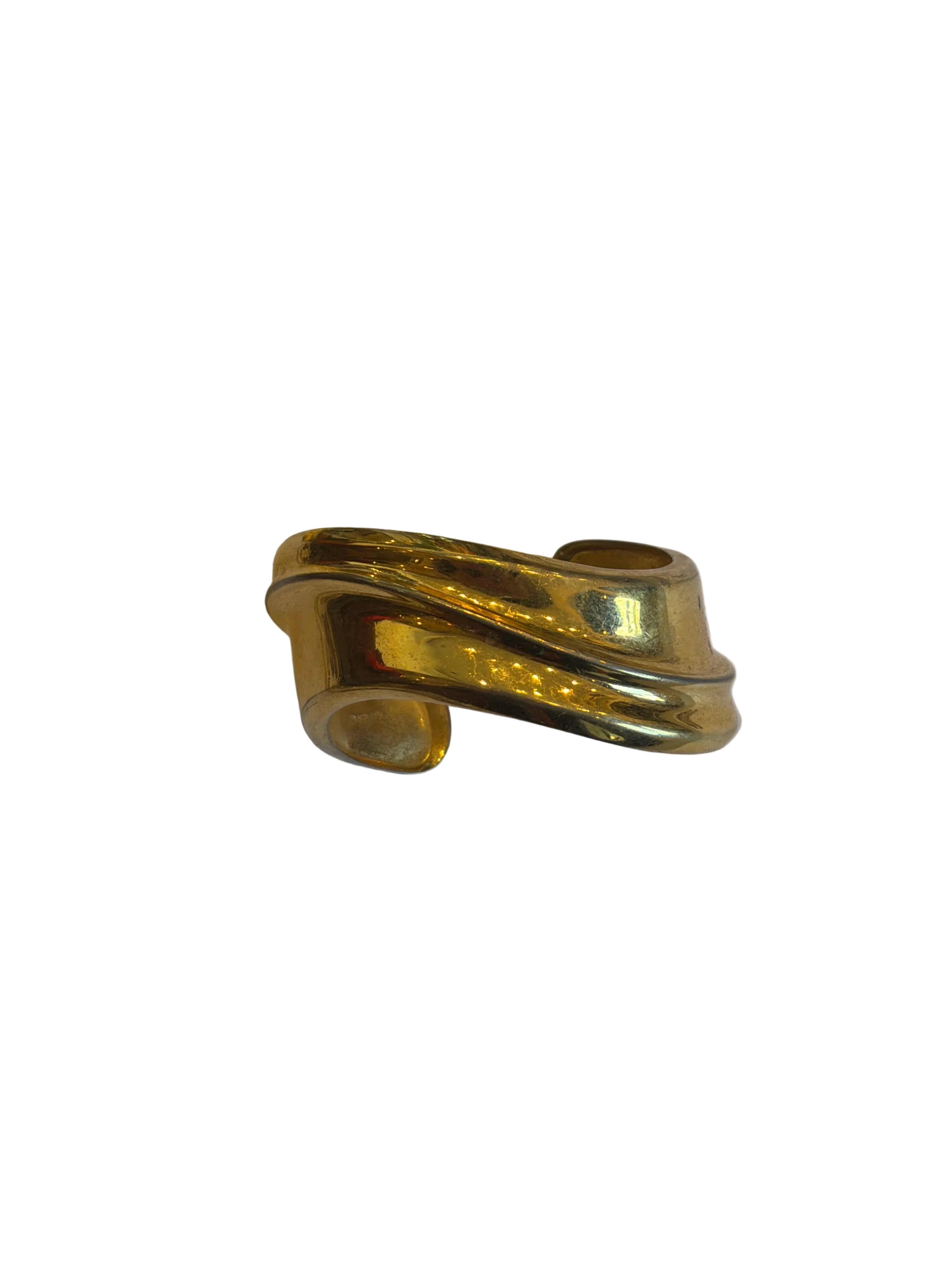 Gold Swirl Cuff
