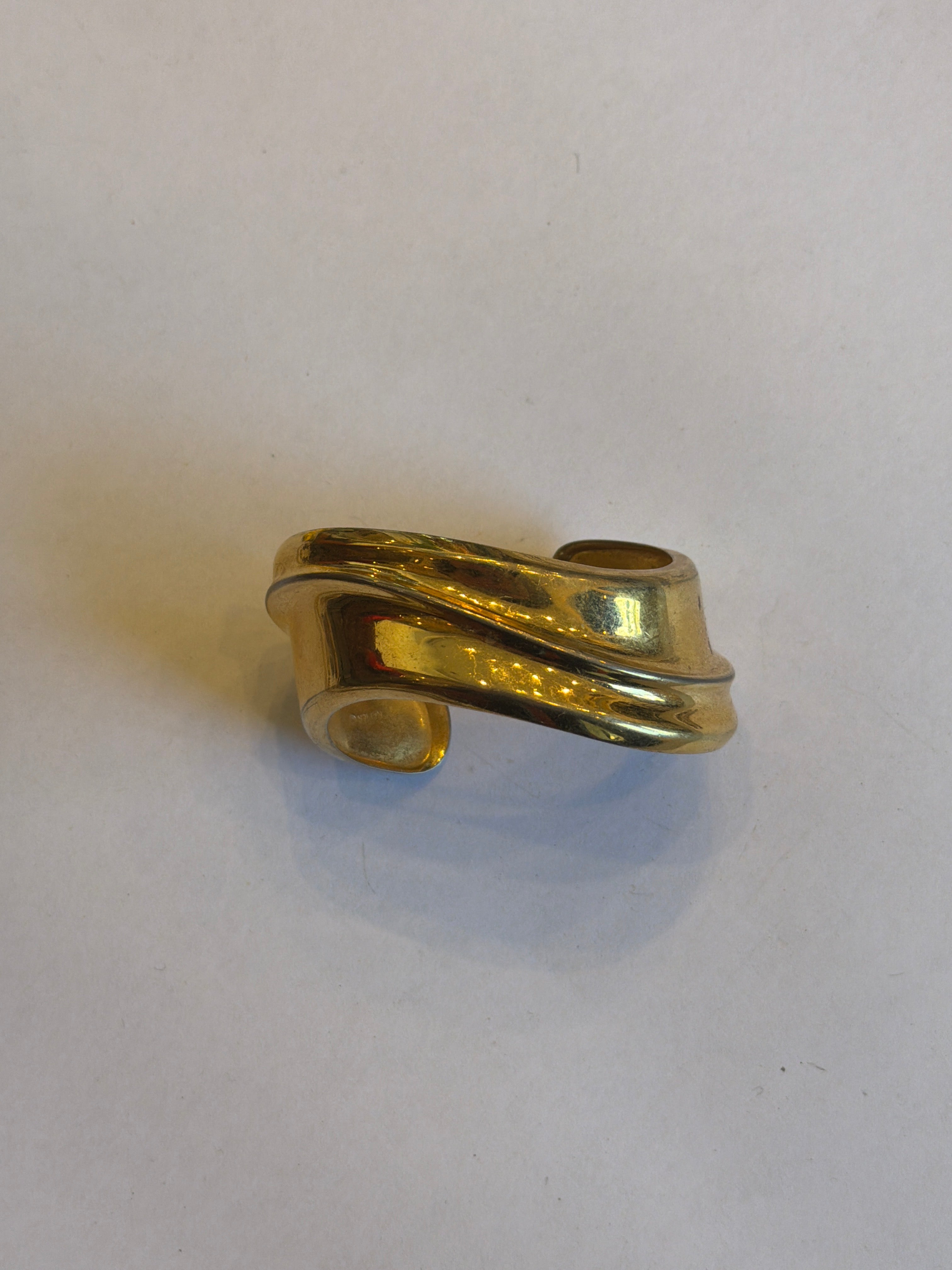 Gold Swirl Cuff
