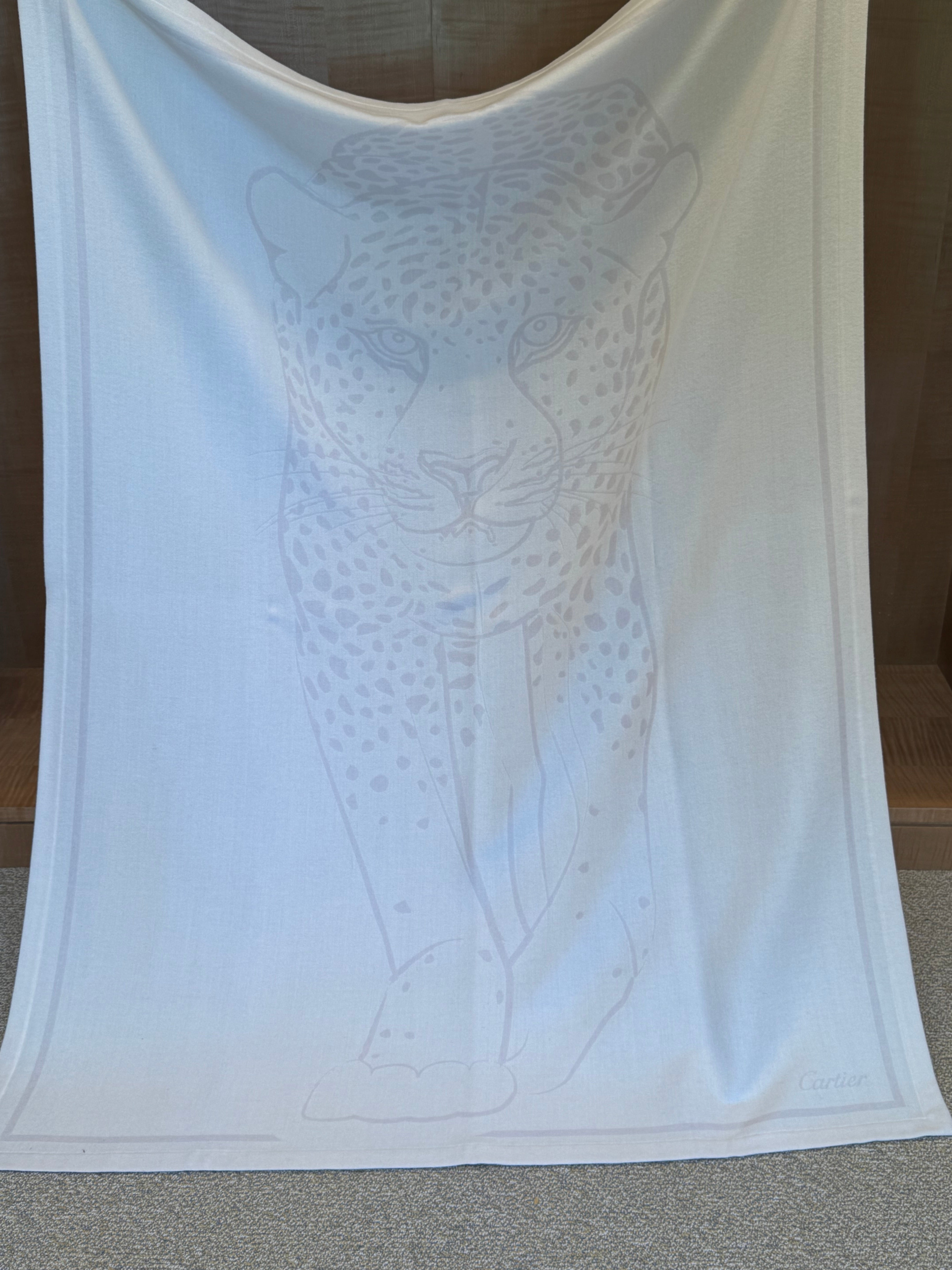 Cashmere Panther Throw