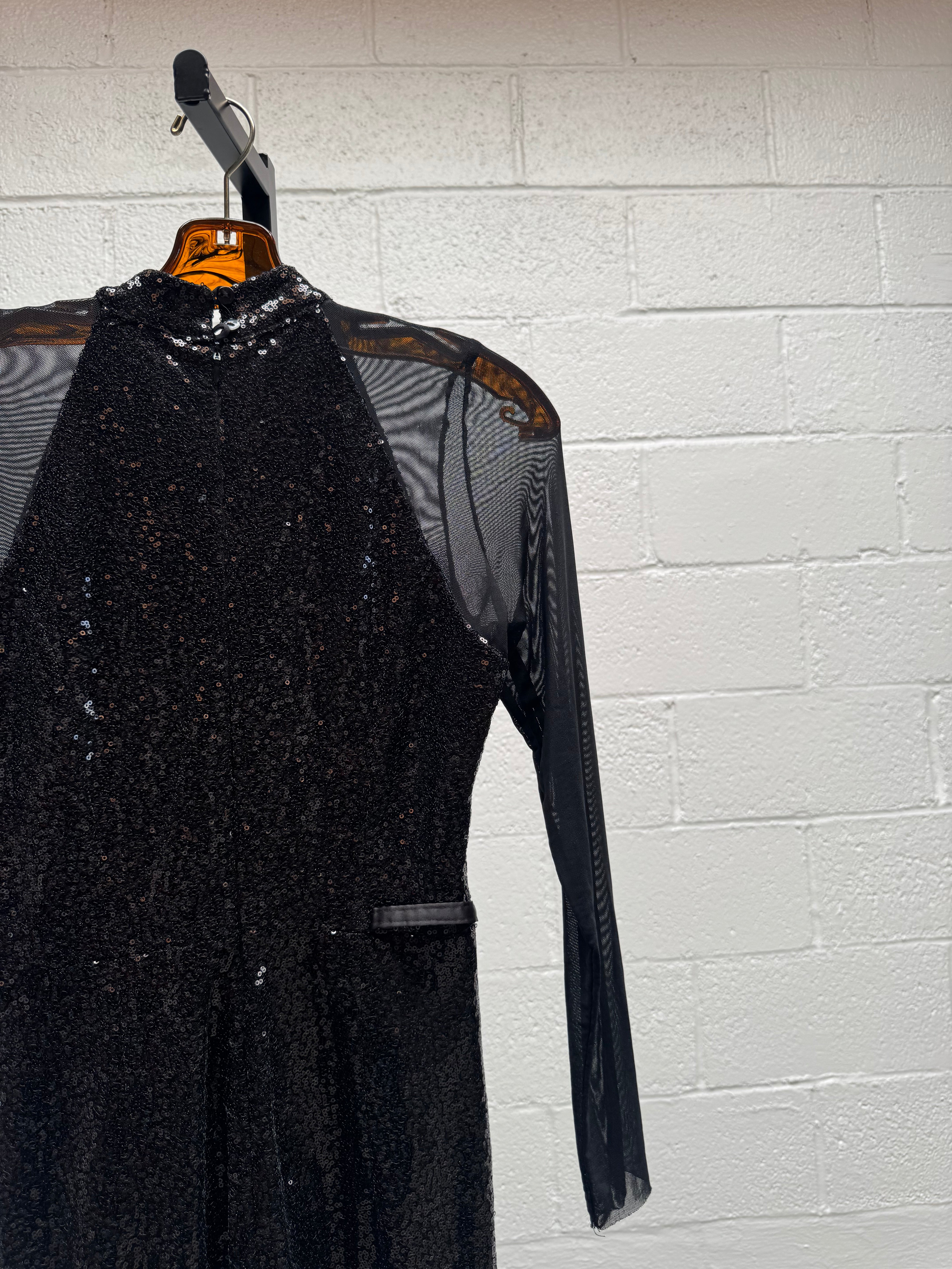 Long sequins gown