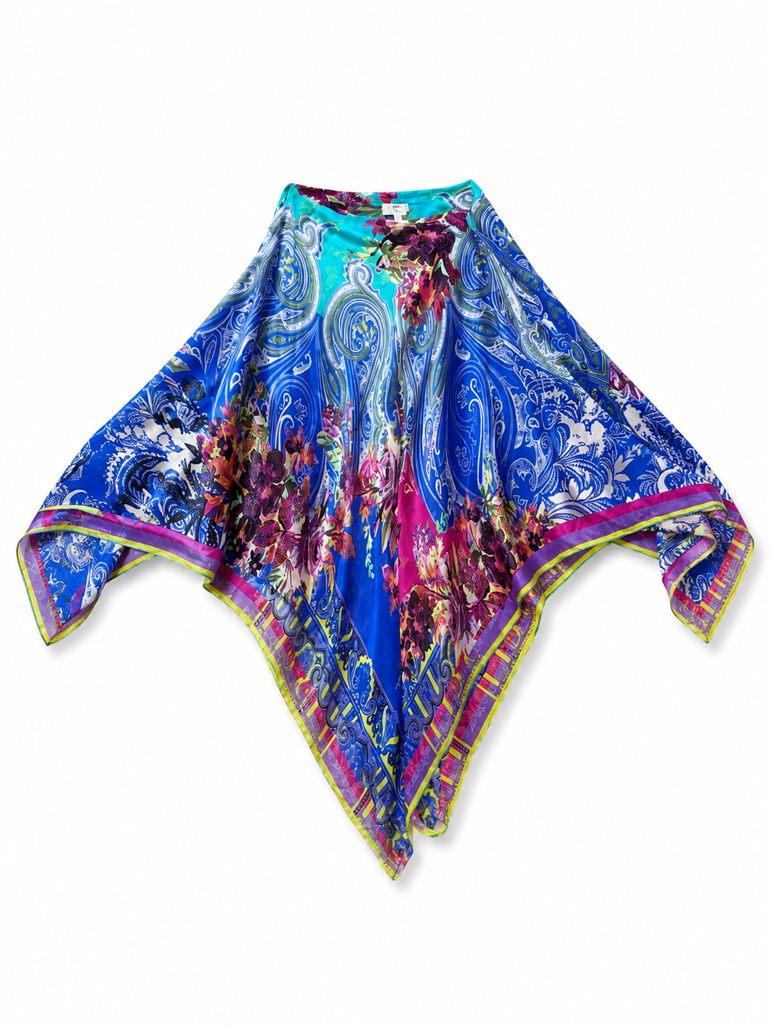 Silk Vintage Poncho