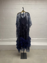 Gown with Feathers