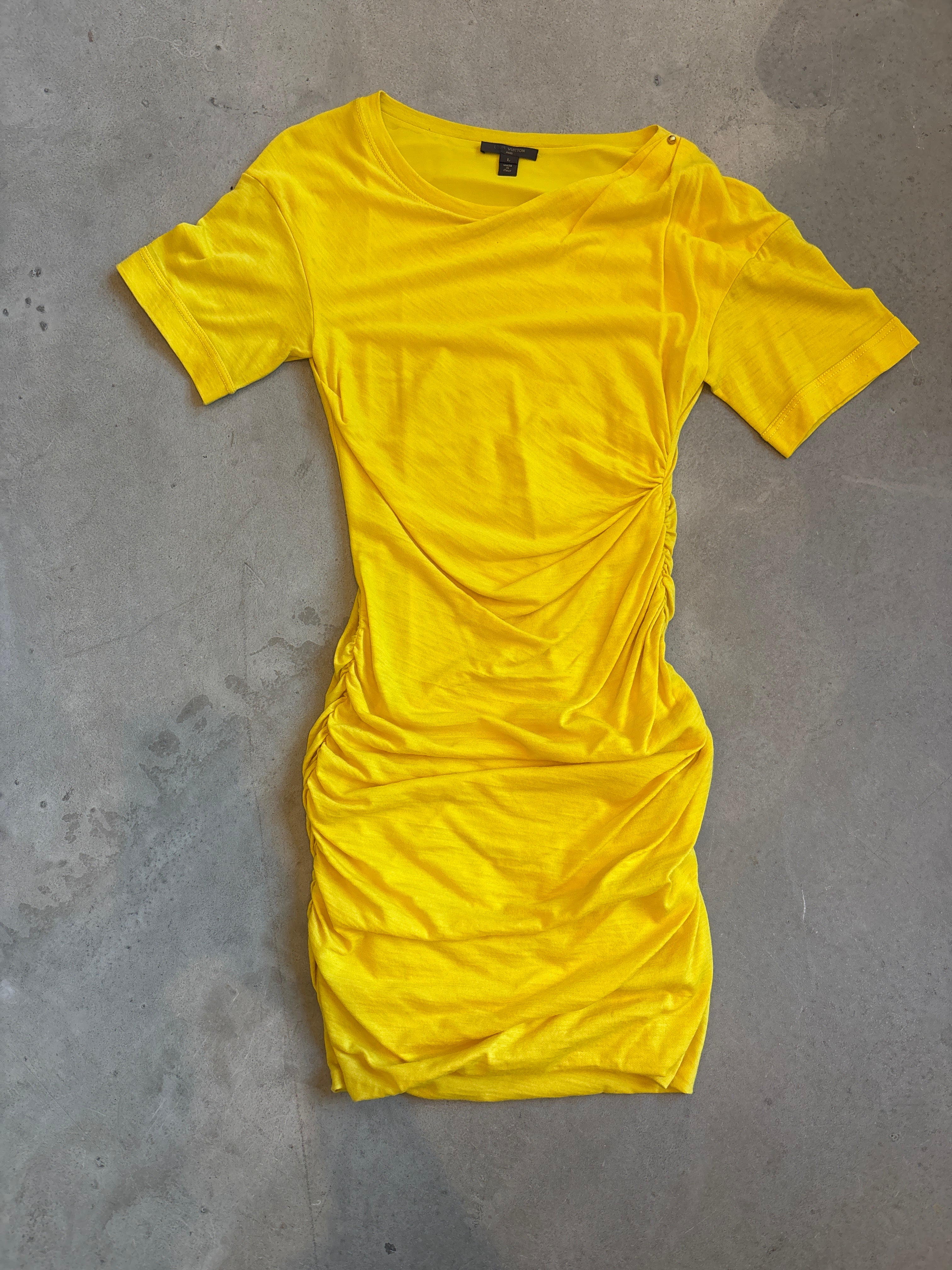 Yellow Mini Dress