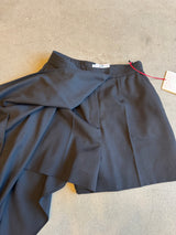 Pleated High Low Short/Skirt