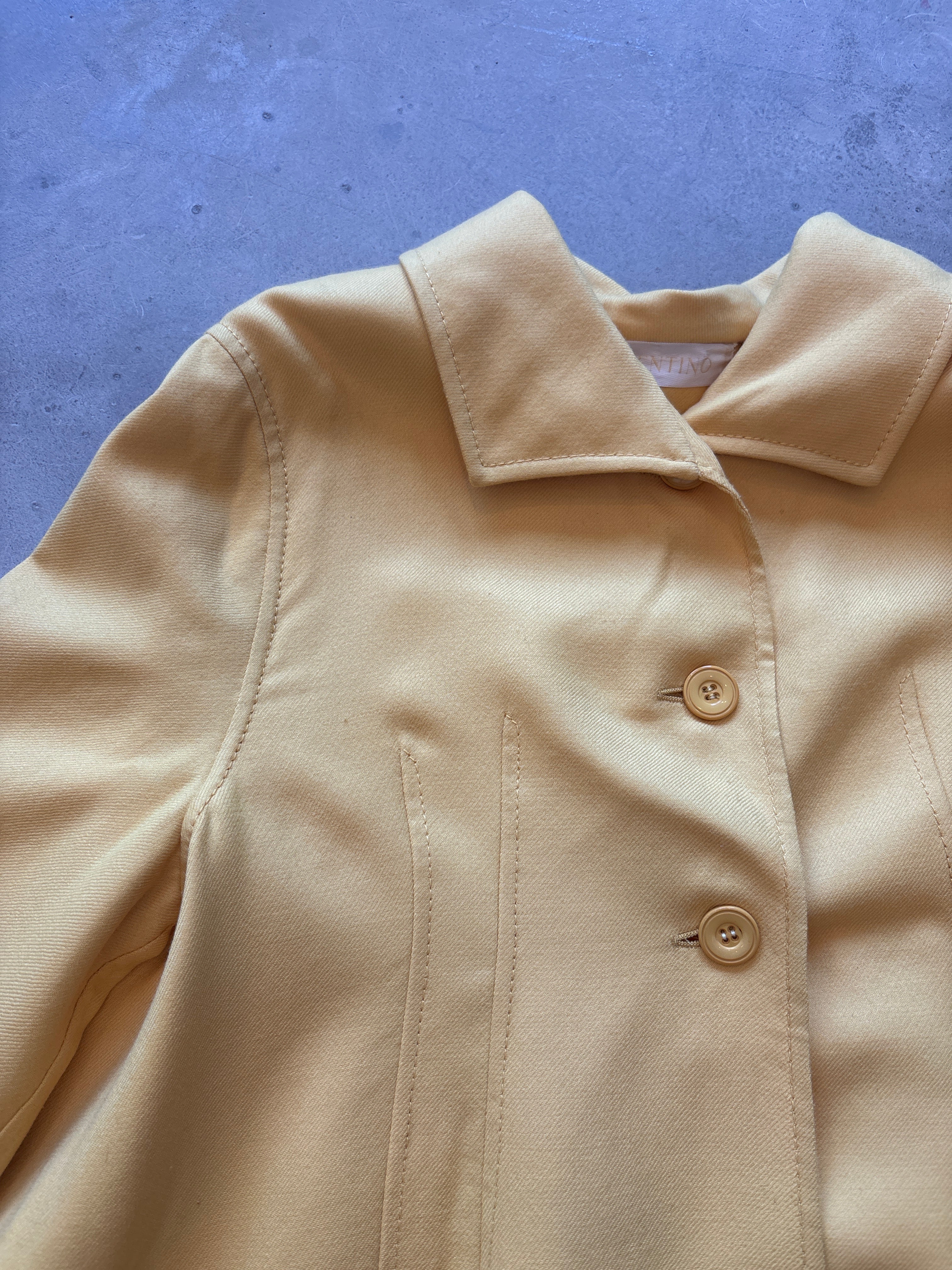Vintage Yellow Coat