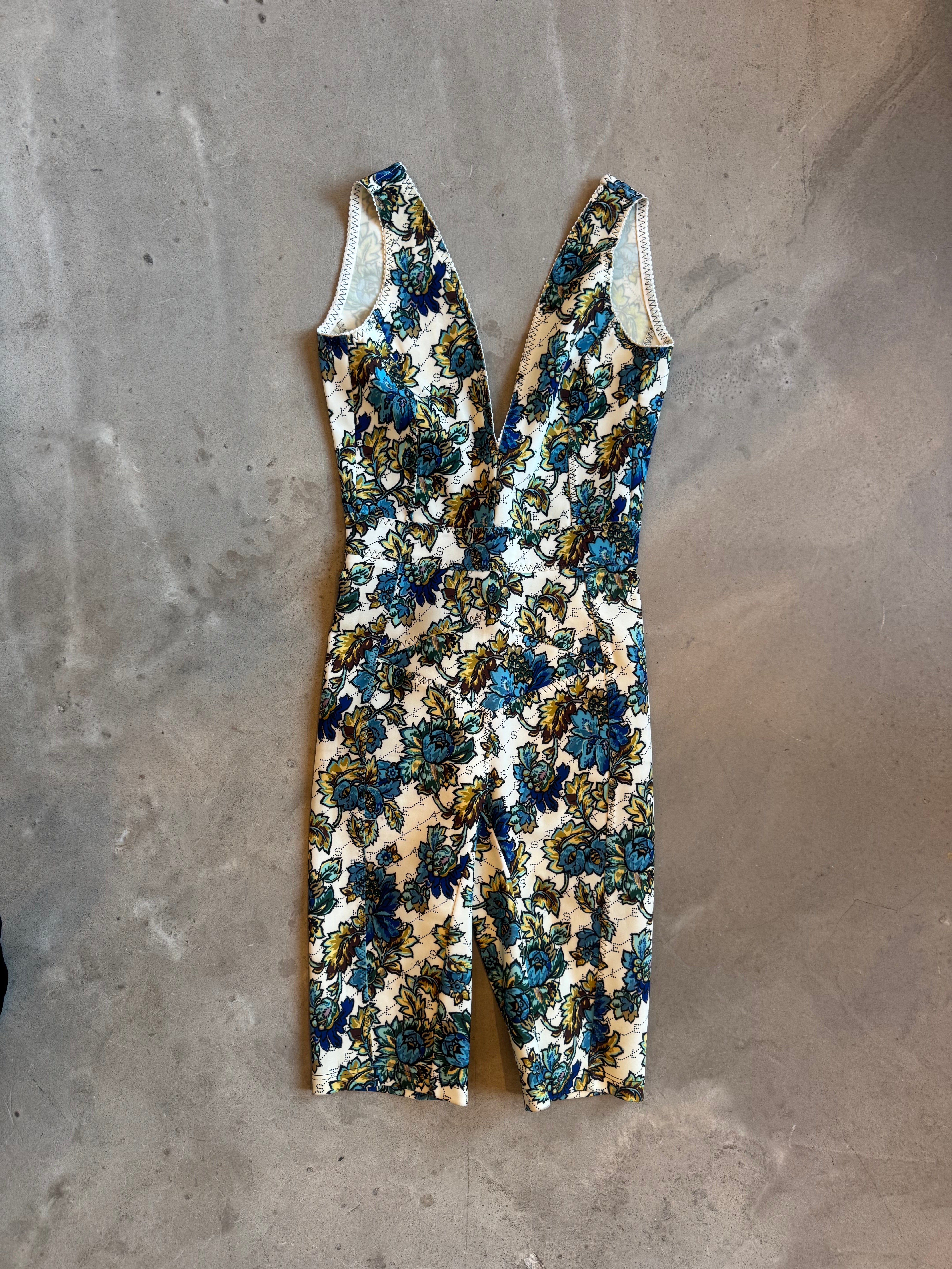 Floral Print Romper, S/S 2019
