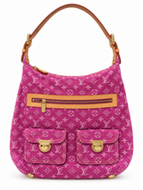 Monogram Denim Baggy GM
