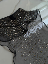 Rhinestone Bib
