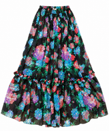 Chiffon Floral Skirt