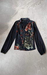 Vintage Floral Blouse