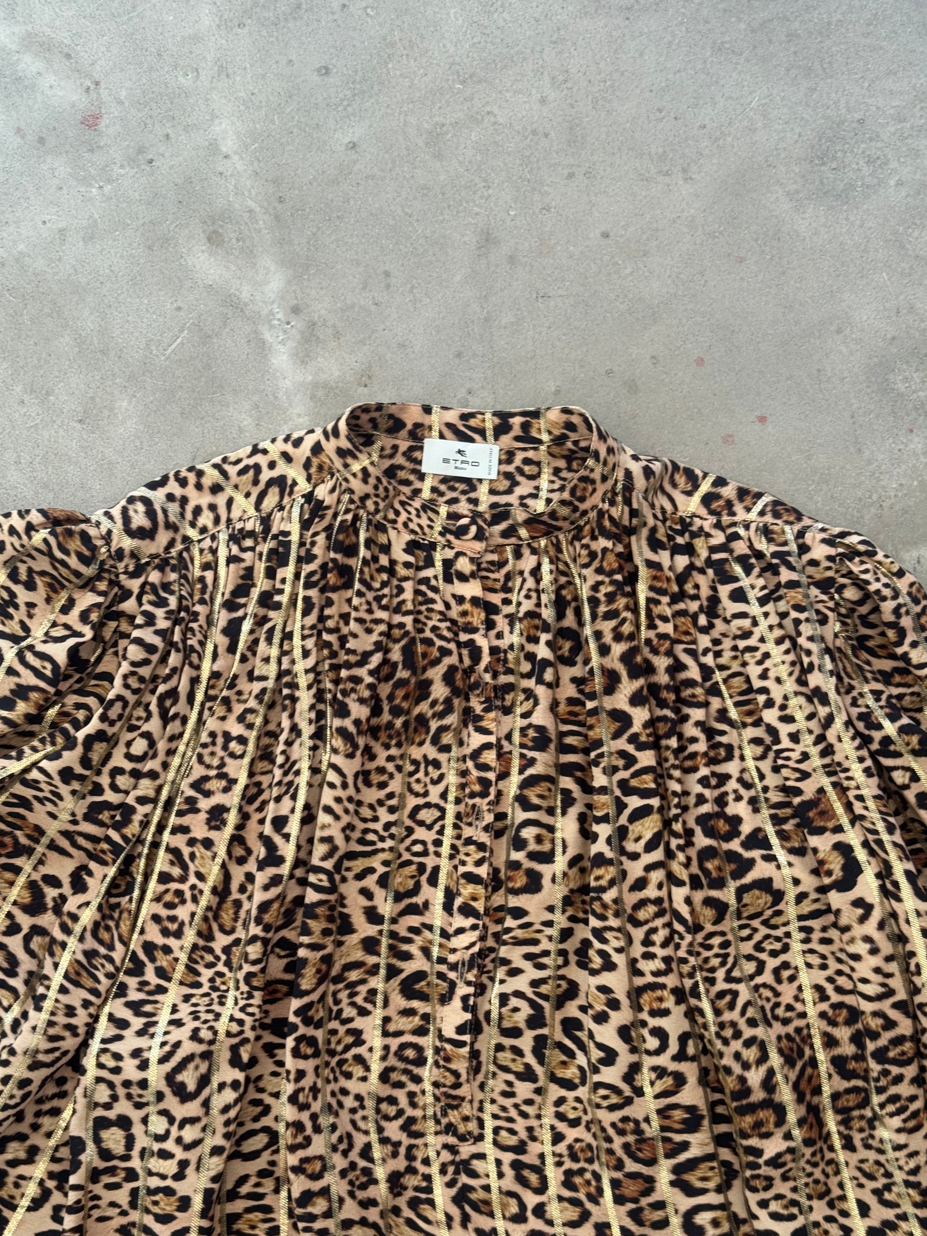 Leopard Silk Blouse FW 22
