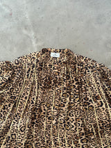 Leopard Silk Blouse FW 22