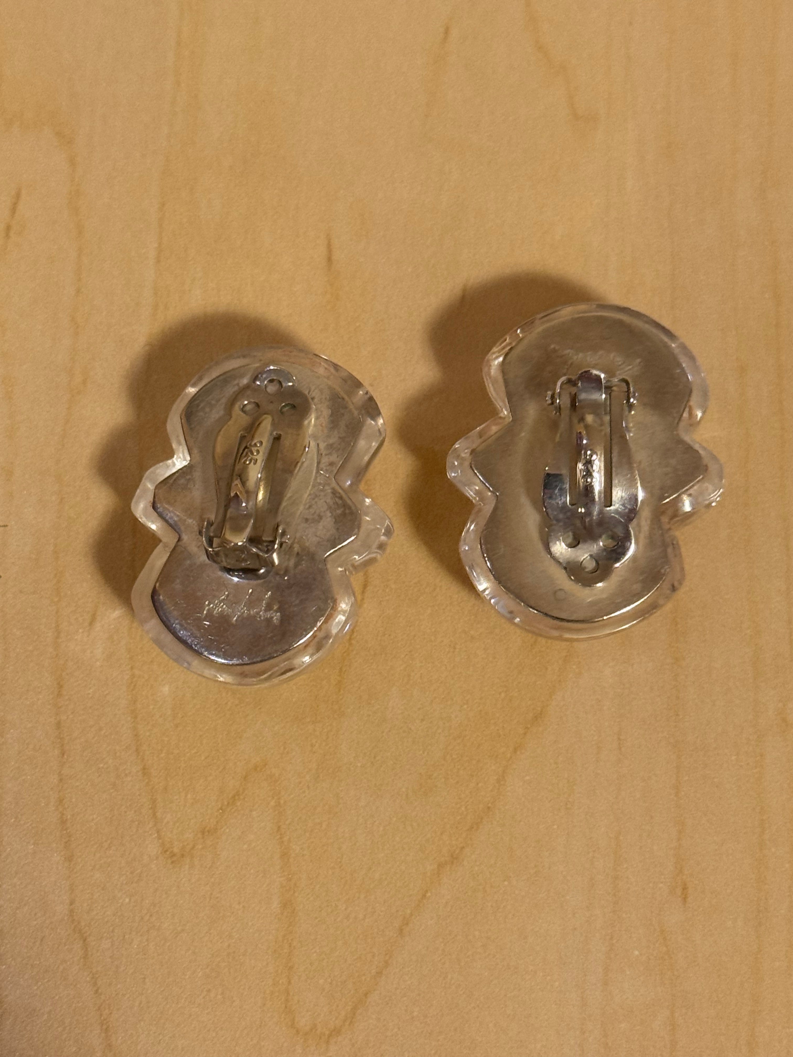 Lucite Earrings