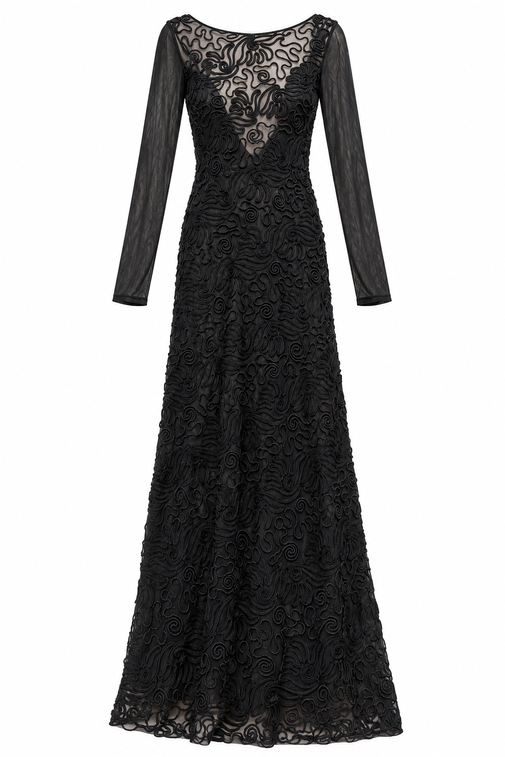 Vintage Lace Body Con Dress