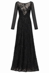 Vintage Lace Body Con Dress