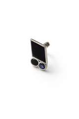 Ring with Black Diamond Stone