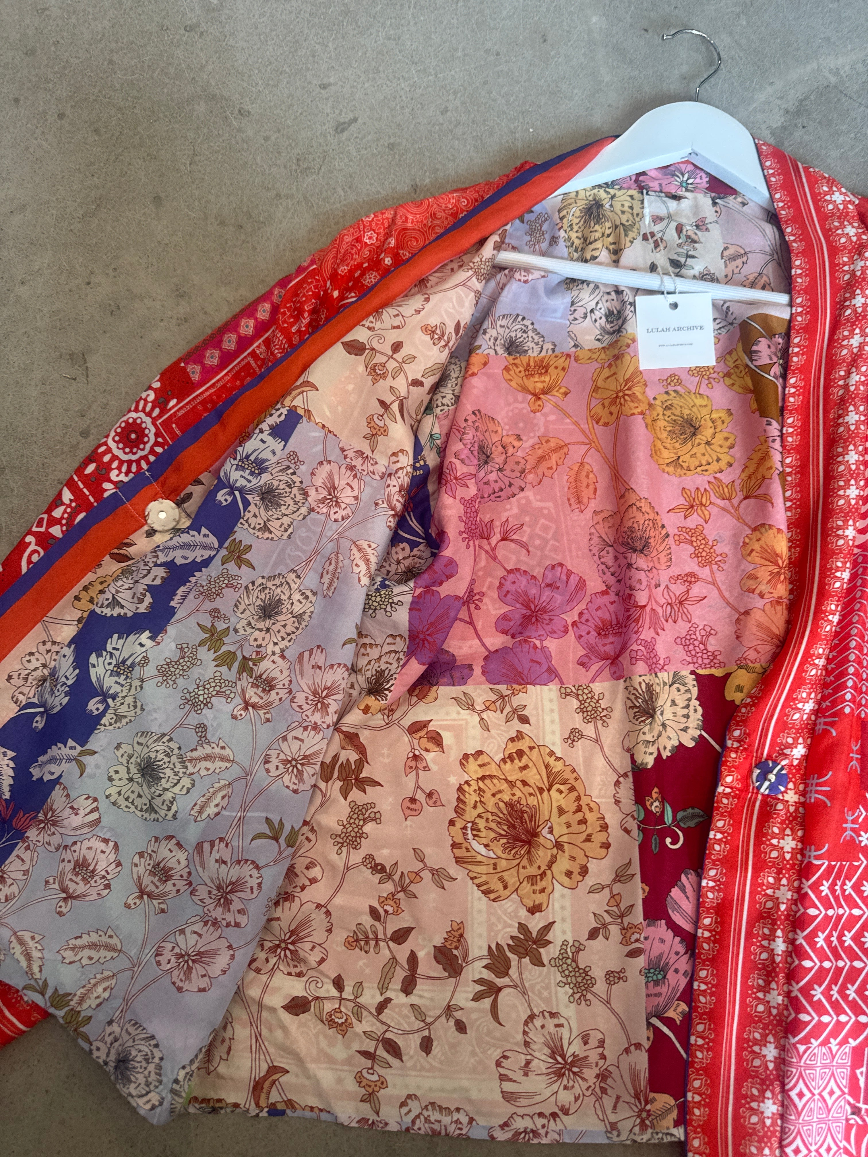 Reversible Silk Jacket