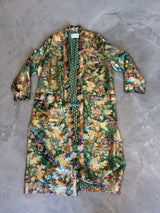Brocade Silk Duster